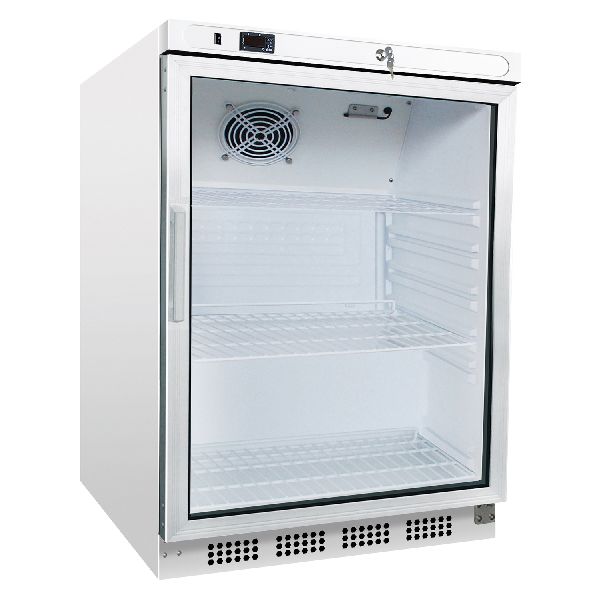 Kühlschrank mit Glastür 600x585x855mm, 200 Liter