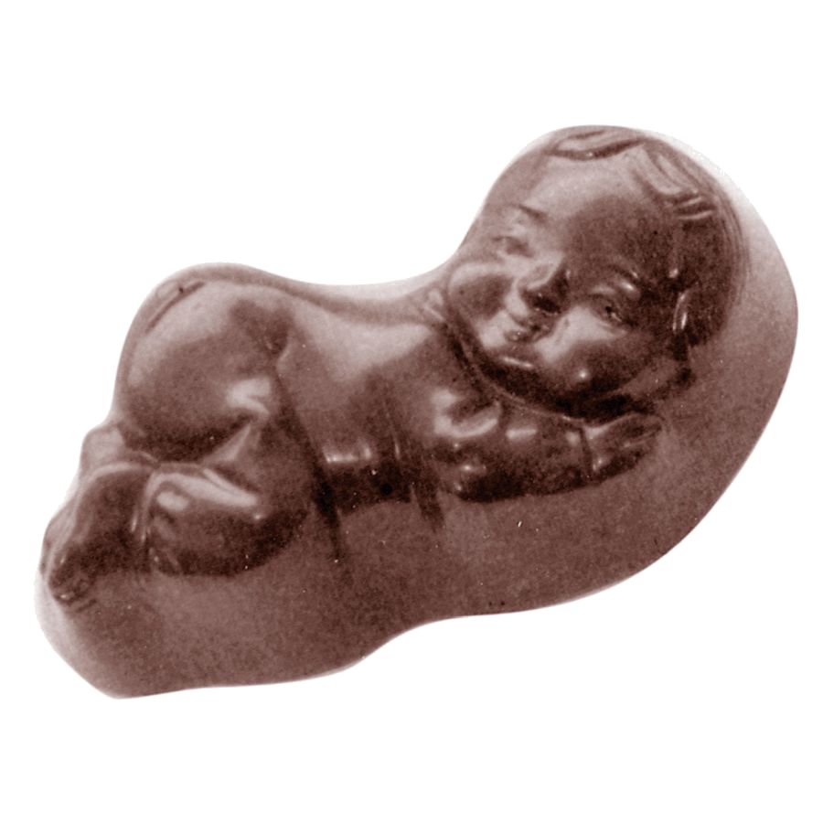 Schokoladen Form - Baby liegend