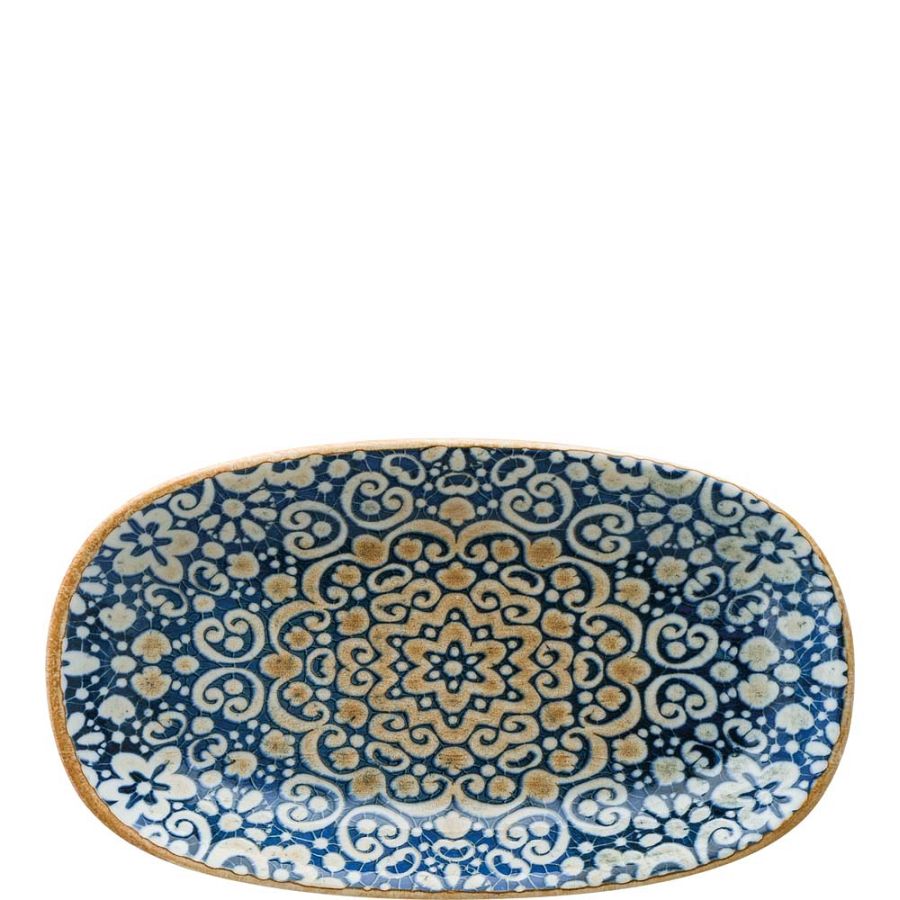 Alhambra Gourmet Platte oval 24x14cm - 12 Stück