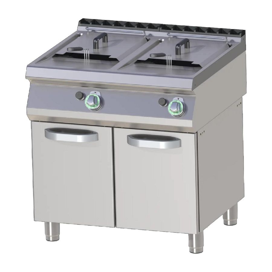 Artikelbild Thermik Serie 700 - Gas-Fritteuse mit Unterschrank - FE-780/17G