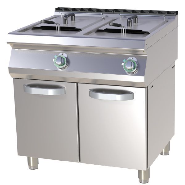 Elektro Fritteuse 2x13 Liter, 800x730x300mm