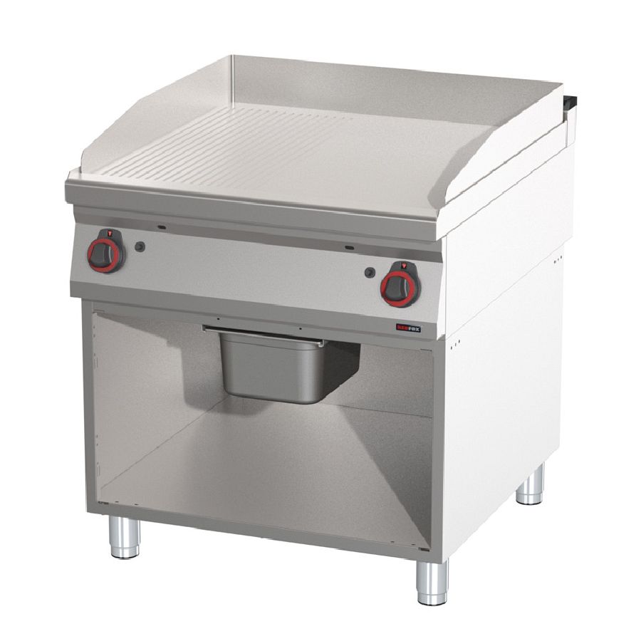 Artikelbild Thermik Serie 900 - Gas-Grillplatte mit Unterbau - FTHR-90/80G