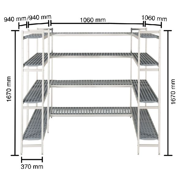 Regalsysteme für Kühlzellen, 1060- 940- 1060- 940mm