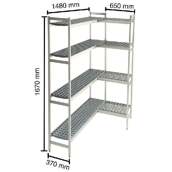 Regalsystem für Kühlzellen, 650 - 1490x370x1760mm