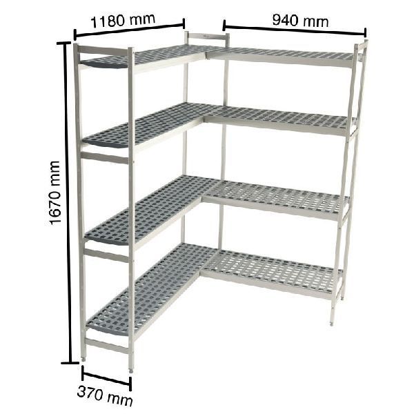 Regalsystem für Kühlzellen, 940 - 1180x370x1670mm