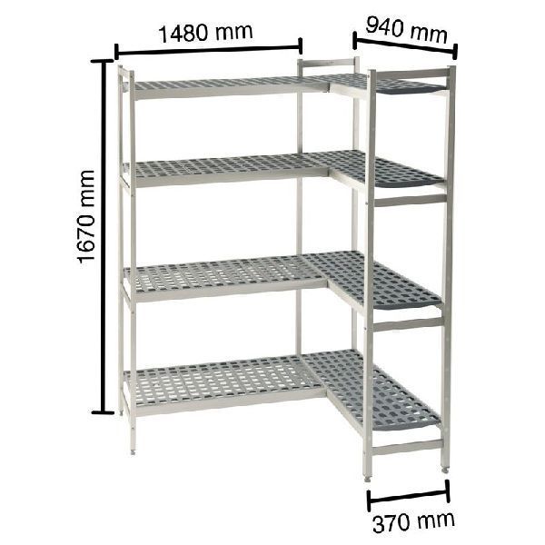 Regalsystem für Kühlzellen, 940 - 1480x370x1670mm