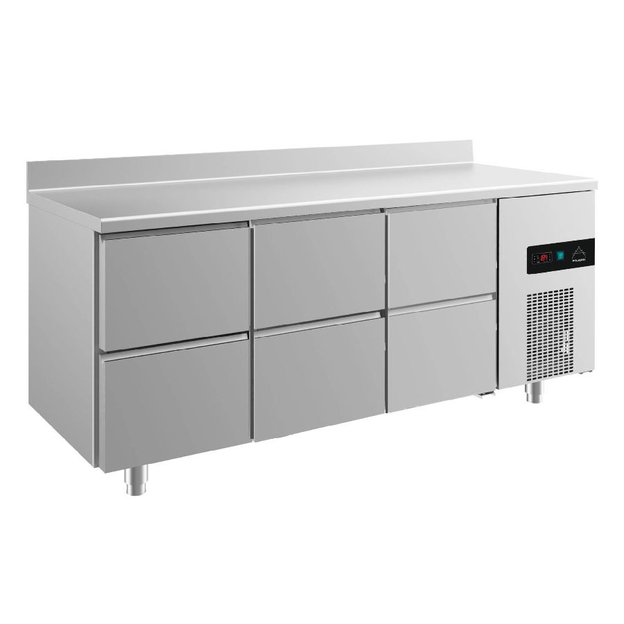 Kühltisch, 1865x700 - 3x2S + AK