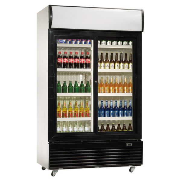 Flaschenkühlschrank 1200x730x2135mm, Schiebetüren