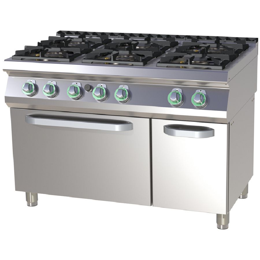 Artikelbild Thermik Serie 700 - Gasherd mit Elektro-Backofen - SPT-780/21GE