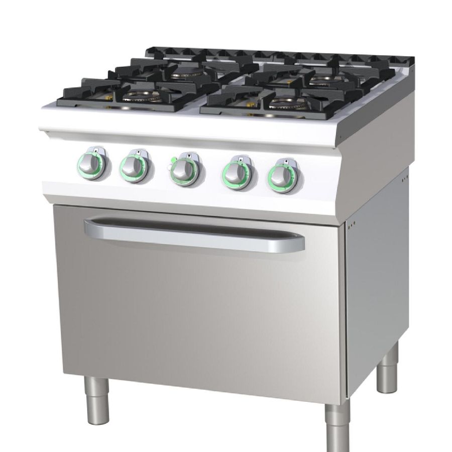 Artikelbild Thermik Serie 700 - Gasherd mit Elektro-Backofen - SPT-780/11GE