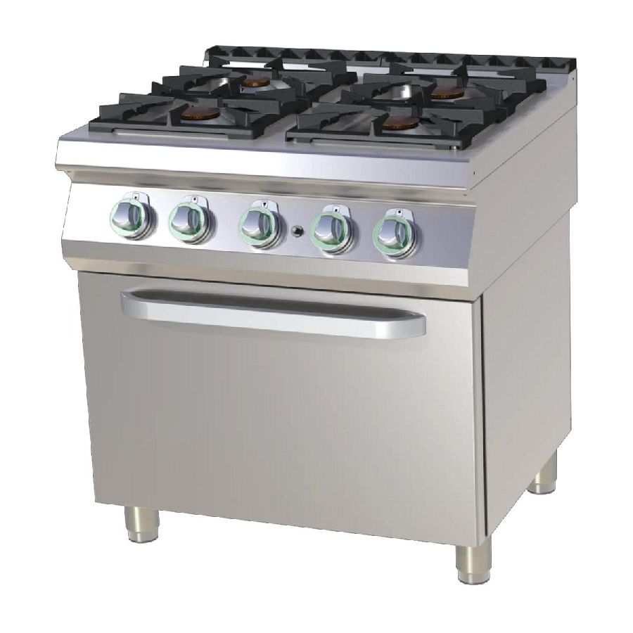 Artikelbild Thermik Serie 700 - Gasherd mit Gas-Backofen - SPT-780/21G