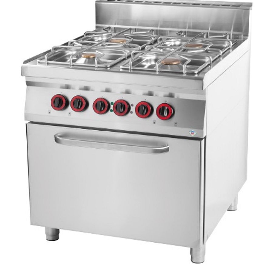 Artikelbild Thermik Serie 900 - Gasherd mit Backofen - SPT-90/8021G