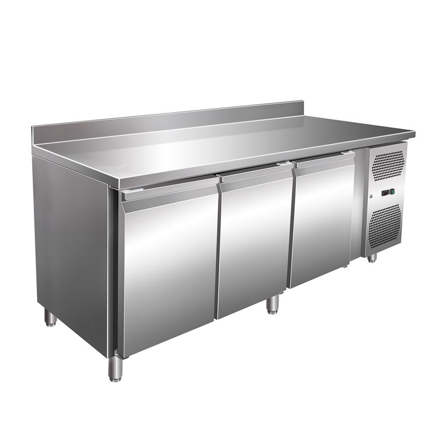 Artikelbild Tiefkühltisch mit eingebauter Kühlung -18° - -22° - BxTxH 1.795x700x860mm