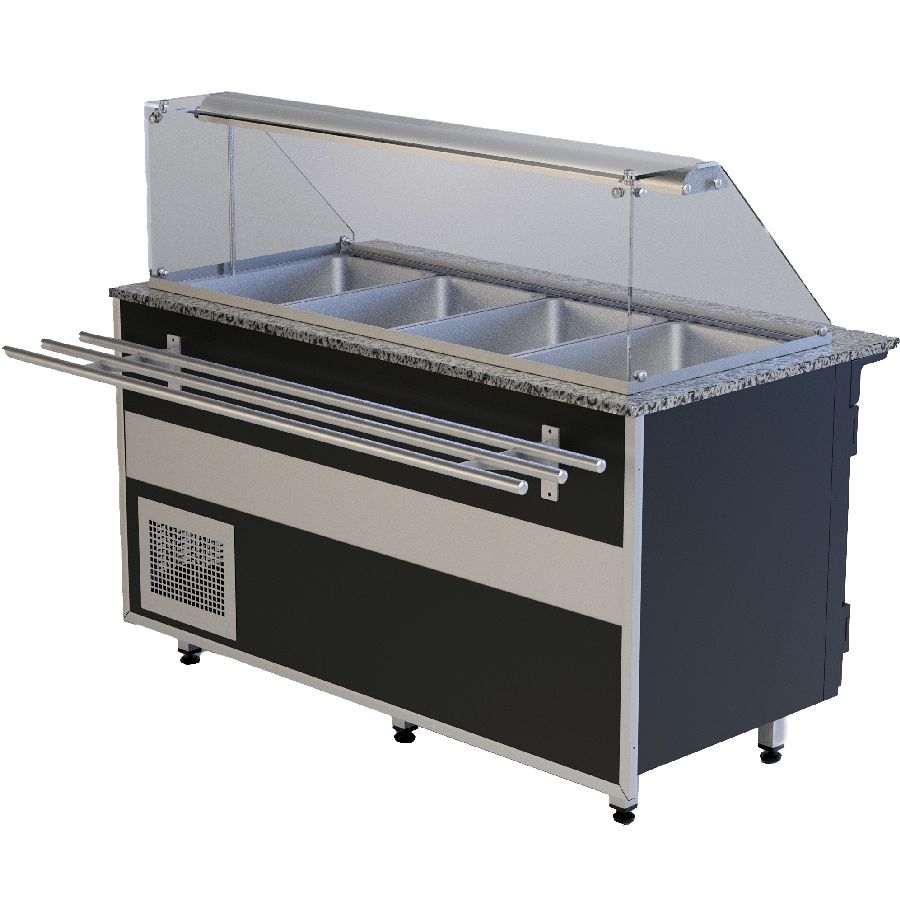Speiseausgabe Gastroline Bemar T, Volumen: 211 Liter, 1000x800x850 mm