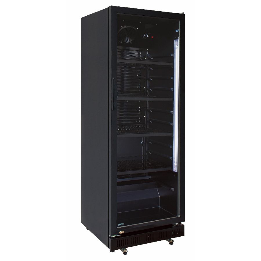 Flaschenkühlschrank 230 L 530x635x1442 mm, schwarz