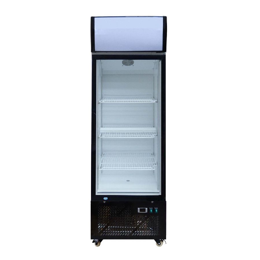 Getränkekühlschrank mit Display 290 Liter, 600x588x1855 mm