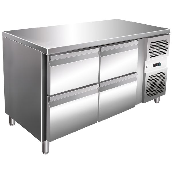 VIP Kühltisch mit 2x2 Schubladen -2 bis +8°C 1360x700x860 mm
