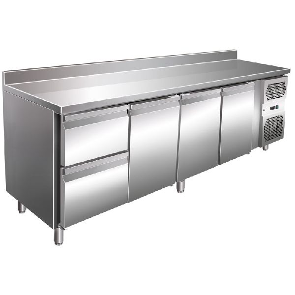 VIP Kühltisch mit 1x 2 Schubladen und 3 Türen -2 bis +8°C 2230x700x960 mm