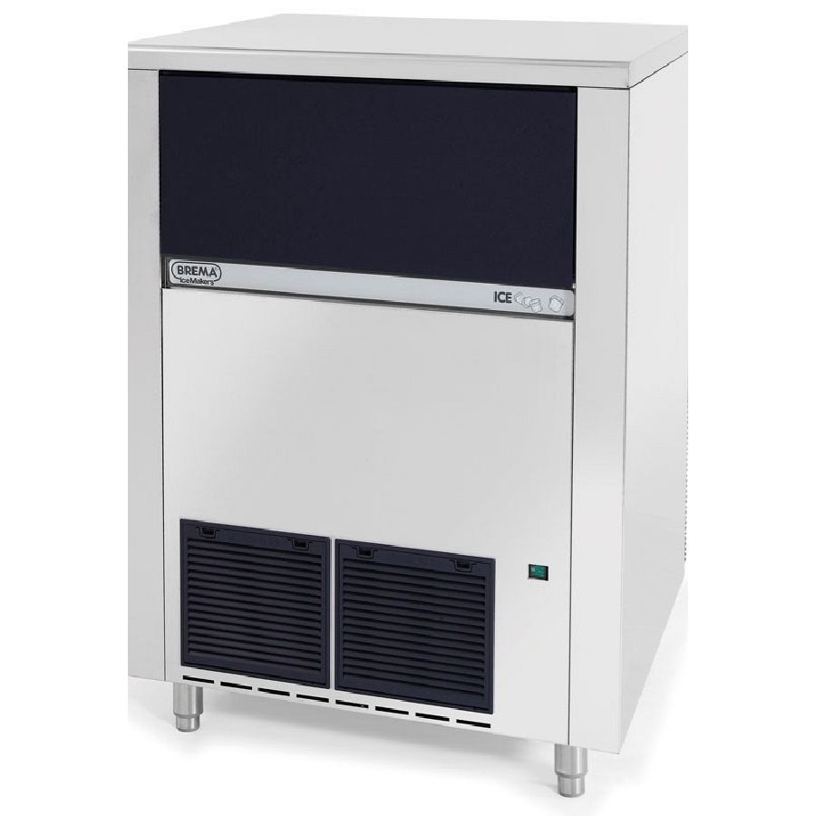 Eiswürfelbereiter als Kegeleiserzeuger, 130 kg/24 Std, Luftkühlung, R290