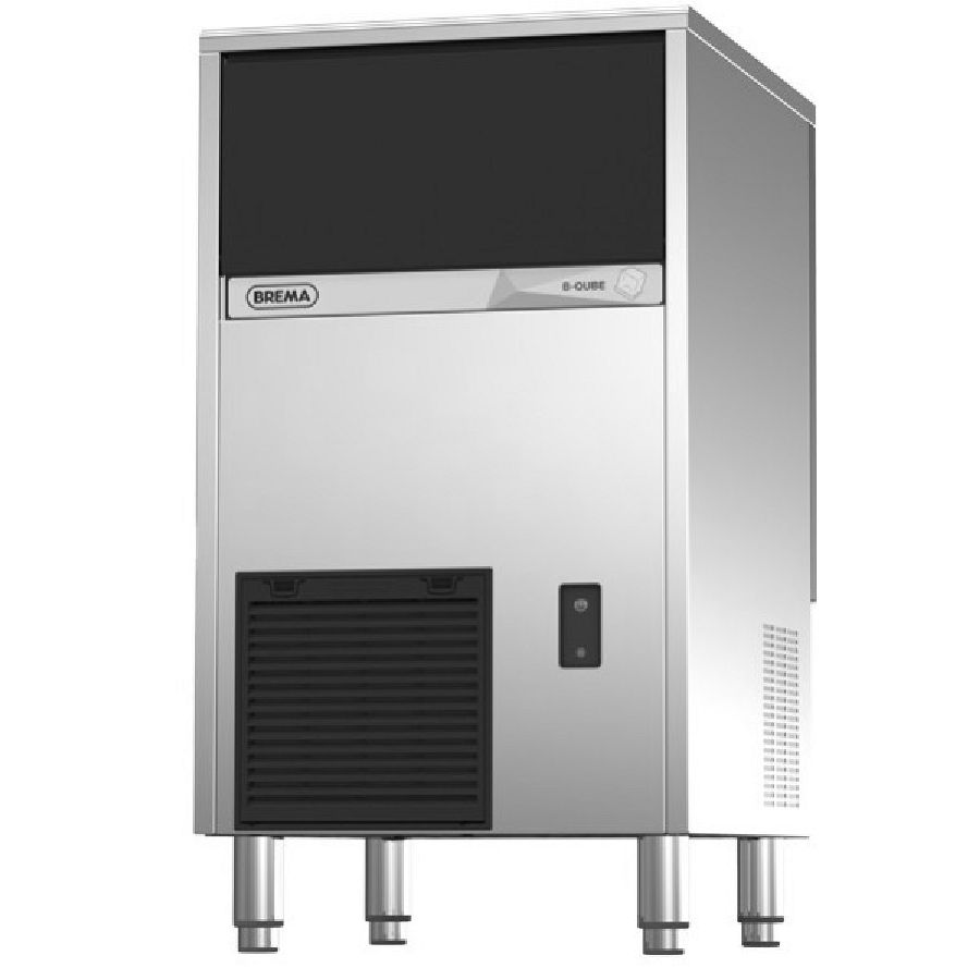 Eiswürfelbereiter mit Ablaufpumpe, 48 kg/24 Std, Luftkühlung, R290