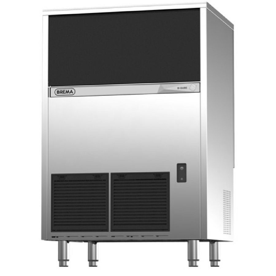 Eiswürfelbereiter mit Ablaufpumpe, 95 kg/24 Std, Luftkühlung, R290