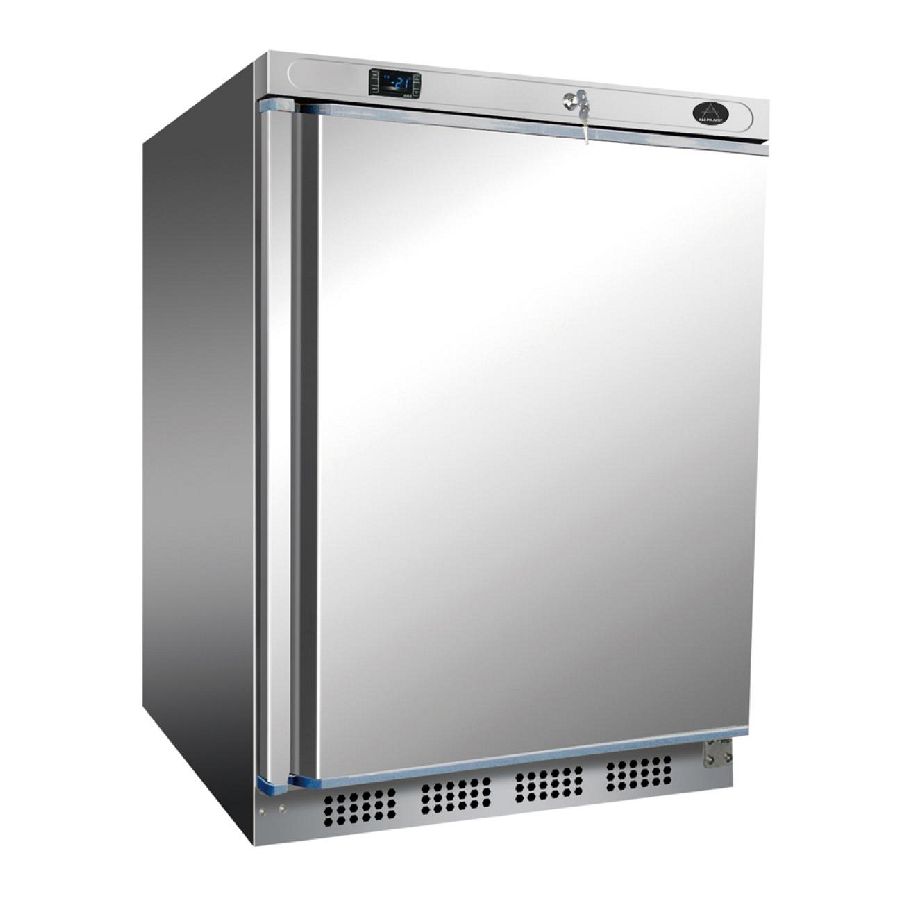 Edelstahl Tiefkühlschrank, 120 L, TK-200SS