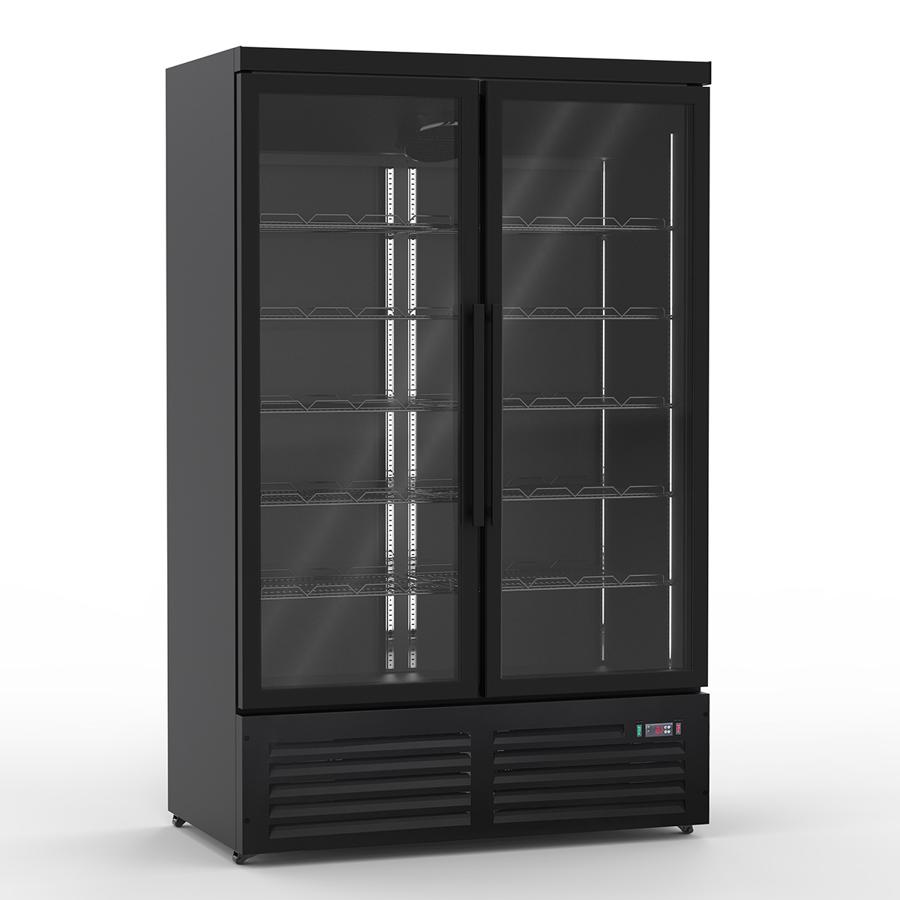 Artikelbild Tiefkühlschrank mit 1250 Liter - schwarz -1253x710x2030mm
