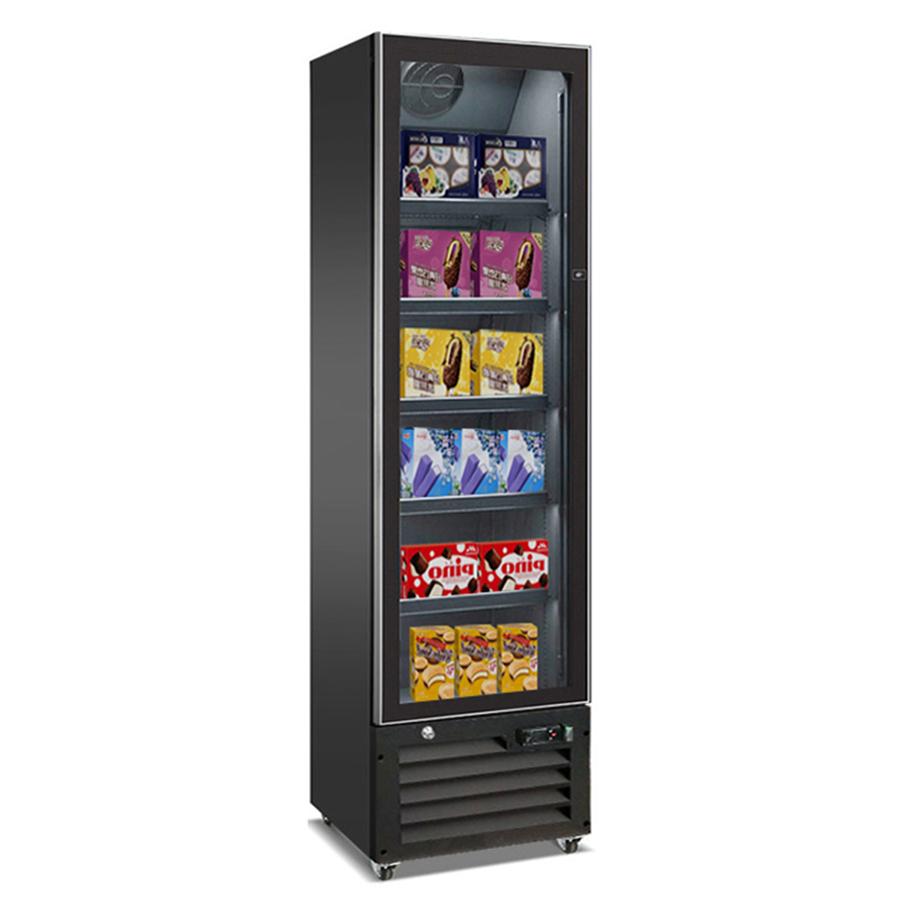 Artikelbild Tiefkühlschrank 220 Liter - schwarz -420x485x1890mm