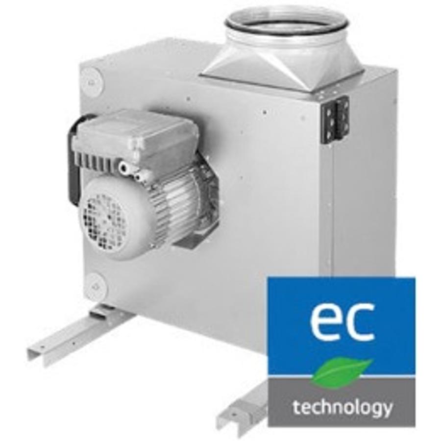 Artikelbild Küchen Abluftbox / Ventilator 230 V - doppelschalige Paneele aus verzinktem Stahlblech - variable Gestaltung der Ausblasrichtung - mit Fettauffangwanne - EC-Motor außen - 1016x510x915mm - 500mm Durchmesser