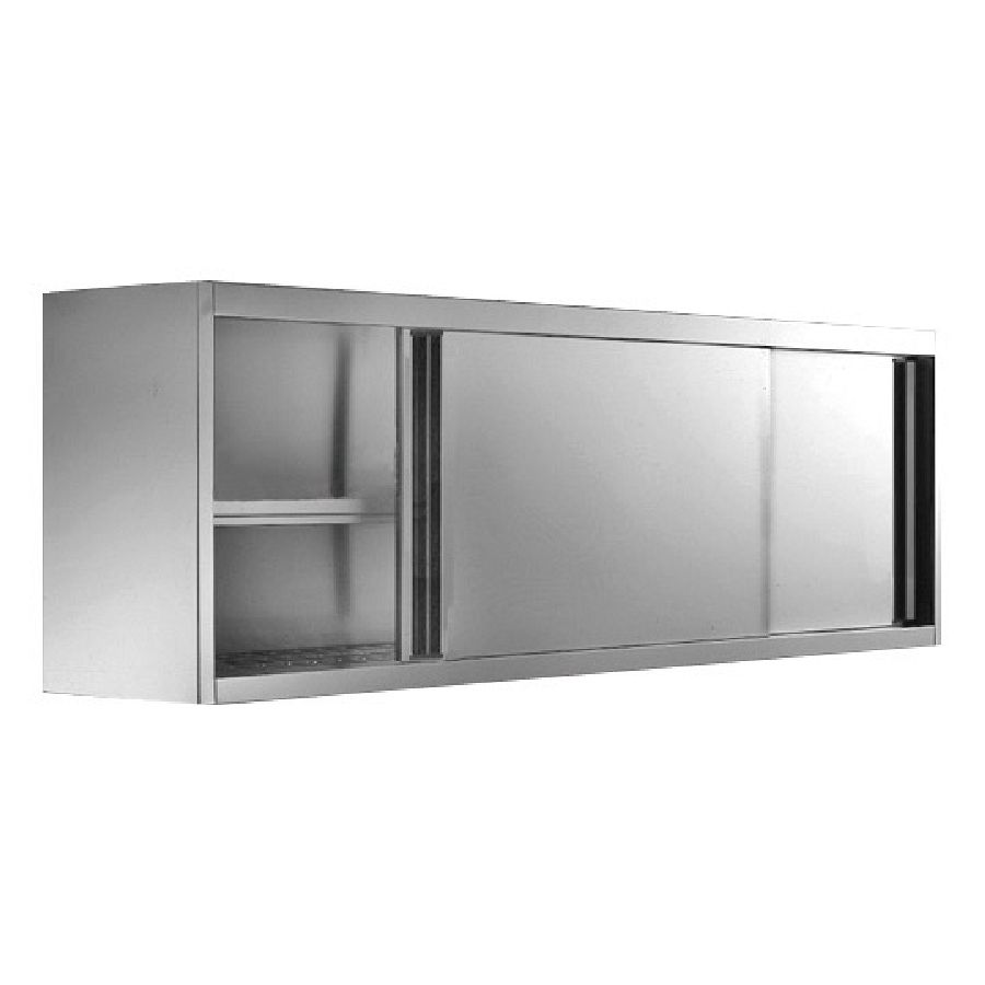 Wandhängeschrank mit Schiebetüren, Tiefe 400 mm, 1000x400x600 mm