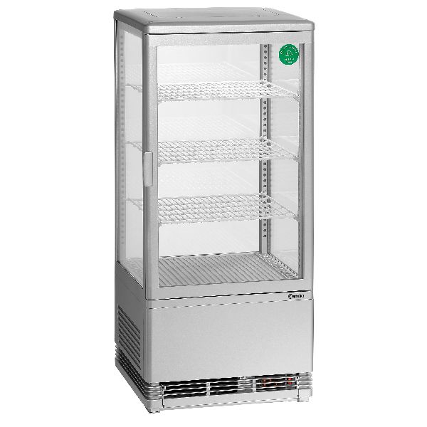 Mini Kühlvitrine 58L, weiß günstig online kaufen im Shop für Kühlvitrinen  Vitrinen und Aufsätze Kühltechnik