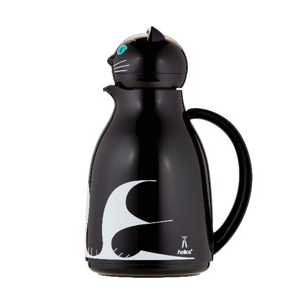 Isolierkanne Thermo-Cat 1,0 l schwarz - Thermo-Cat