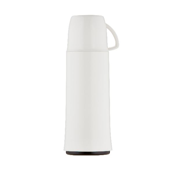 Isolierflasche 0,75 l weiß - Elegance