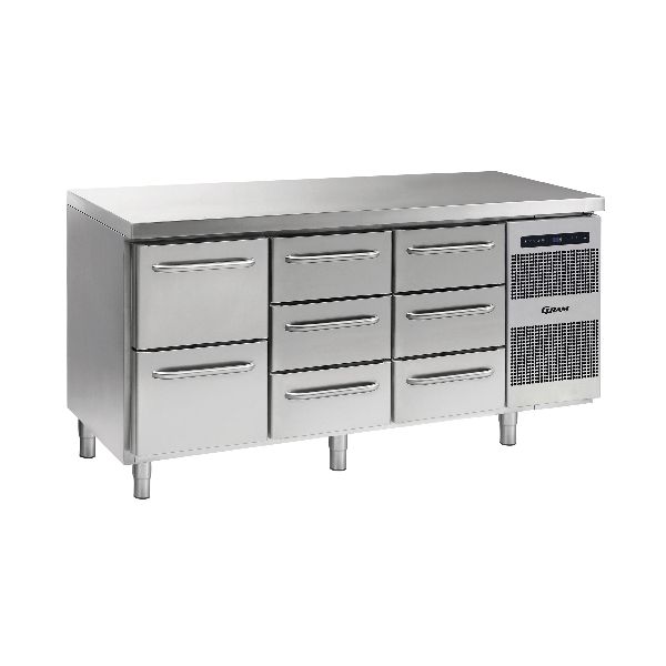 Kühltisch - GASTRO K 1807 CSG A 2D - 3D - 3D L2