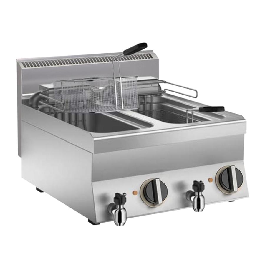 Artikelbild Elektro Fritteuse 2 x 10 lt. 18kW Tischgerät