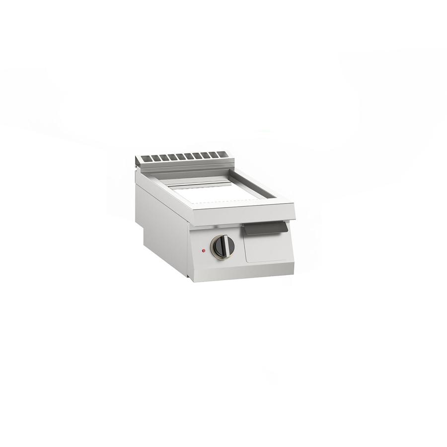 Artikelbild Elektro-Grillplatte glatt verchromt 5,4kW 1 Heizzone, Auftischgerät