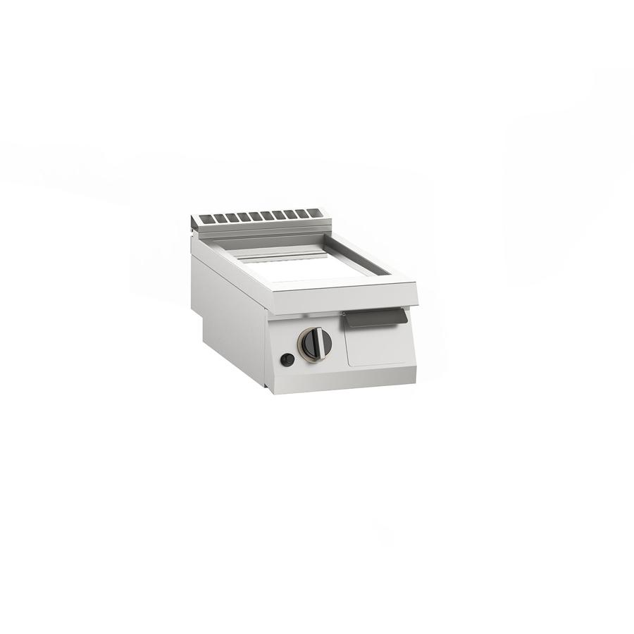 Artikelbild Gas-Grillplatte glatt verchromt 7kW mit 1 Heizzone, Auftischgerät