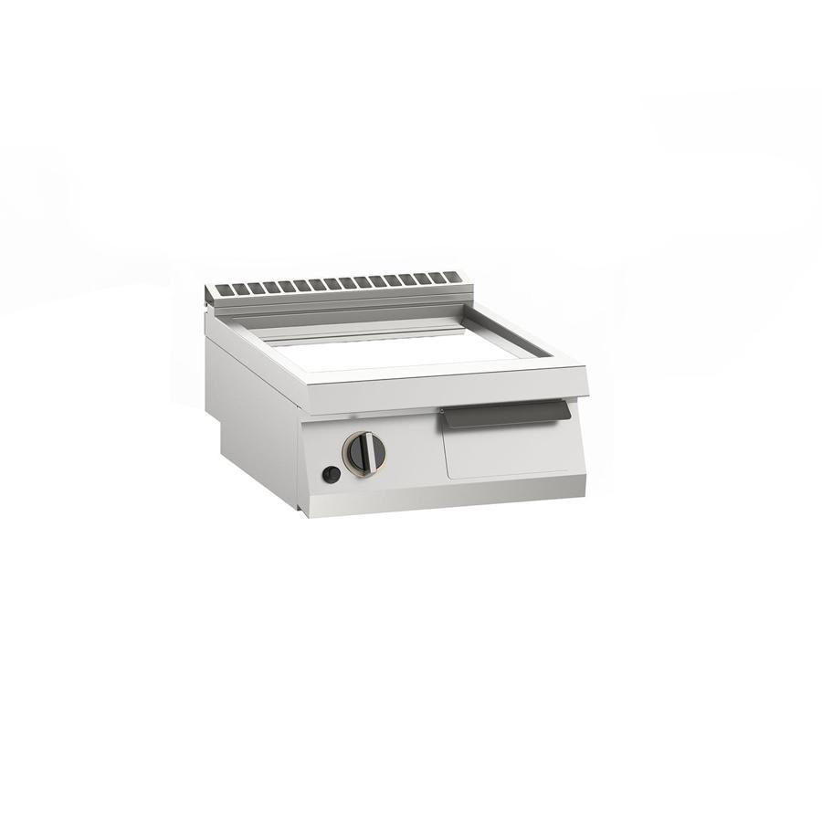 Artikelbild Gas-Grillplatte glatt verchromt 11kW mit 1 Heizzone, Auftischgerät