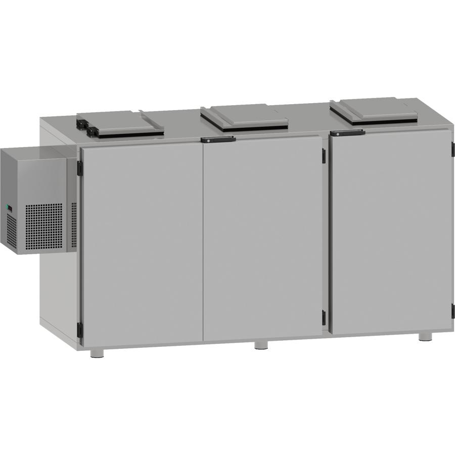 Artikelbild Nassmüllkühler für 3 Tonnen 240 Liter zerlegbar inklusive Aggregat