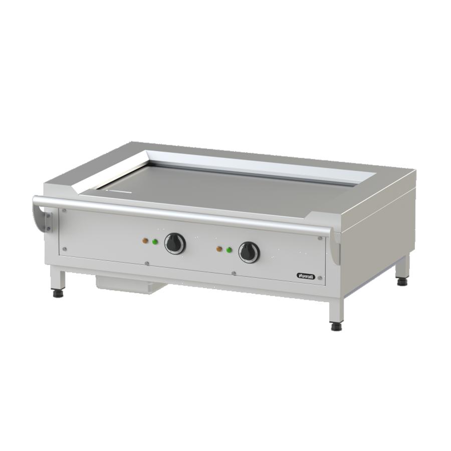 Elektro Teppanyaki-Grill mit 2 Heizzonen 11,7 kW Tischgerät