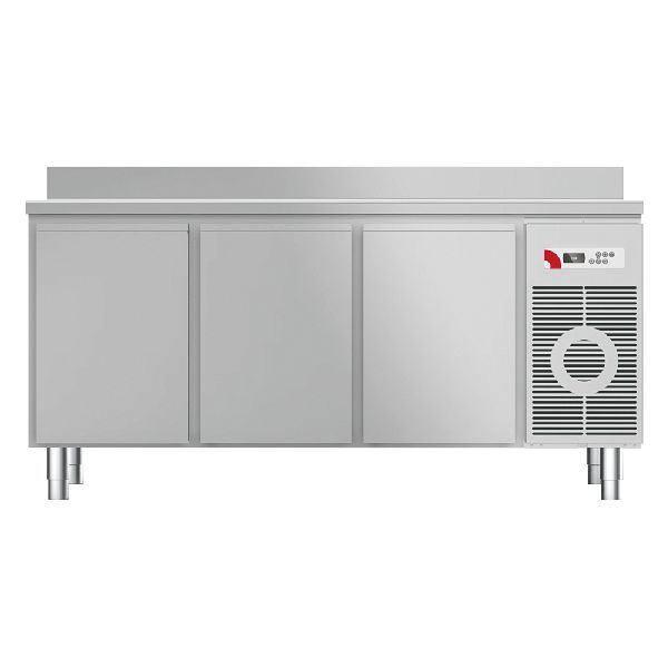 Tiefkühltisch mit Arbeitsplatte aufgekantet TKTF 3220 M