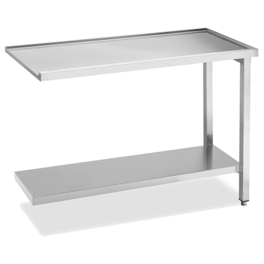 Artikelbild Ablauftisch Breite 120cm mit Grundboden ohne Aufkantung