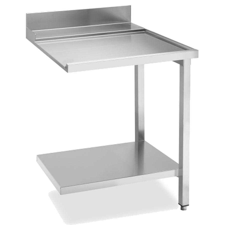 Artikelbild Ablauftisch Breite 70cm mit Grundboden, Anbau rechts