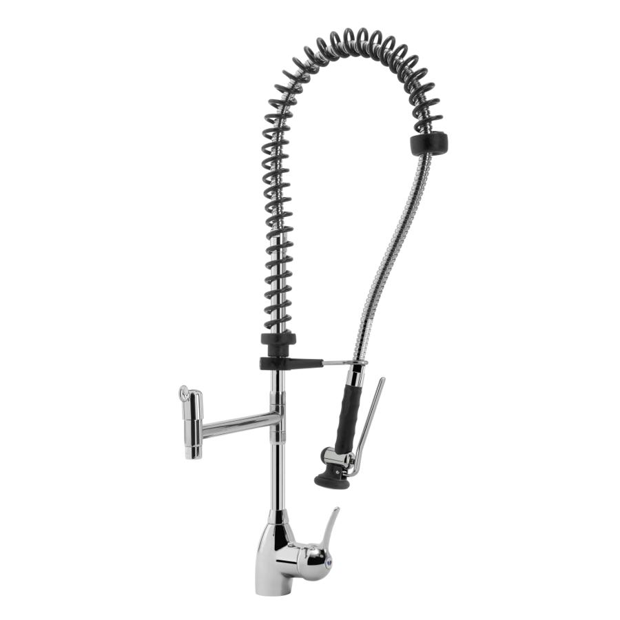Artikelbild STYL SHRINK Geschirrwaschbrause Schwenkhahn und BEST-Semi LOW-FLOW Brausekopf