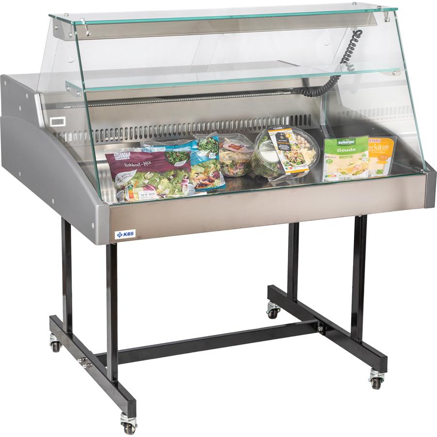 Artikelbild Mehrzweckvitrine Super 1000 mit geradem Glasaufbau