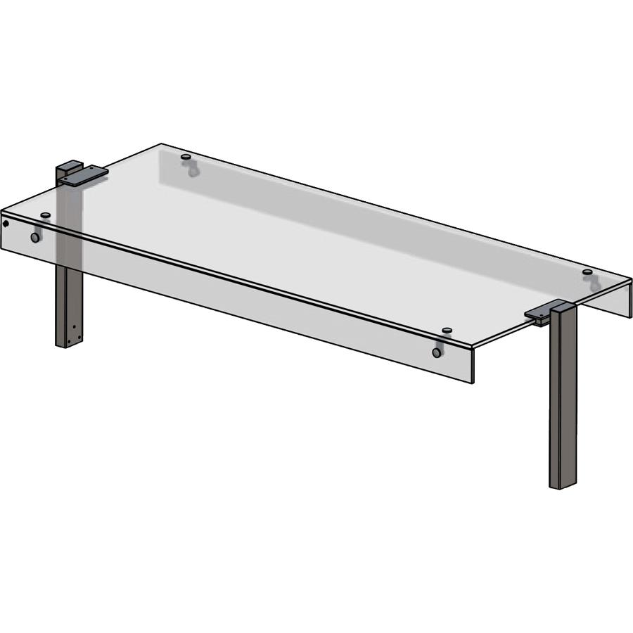 Artikelbild Hustenschutz Doppelglas gerade Modul 2 GN 1/1 