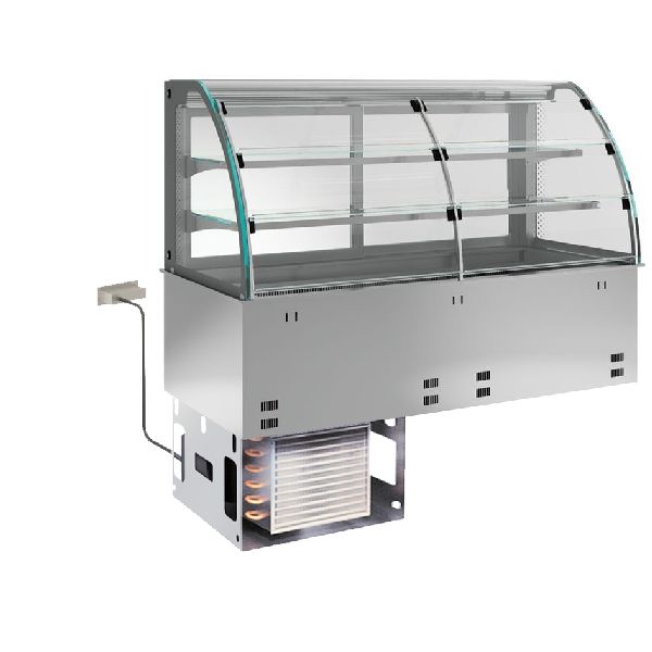 Kühlplatte für Selbstbedienung E-EKVP 2A GN 4-1 SB Kühlvitrine