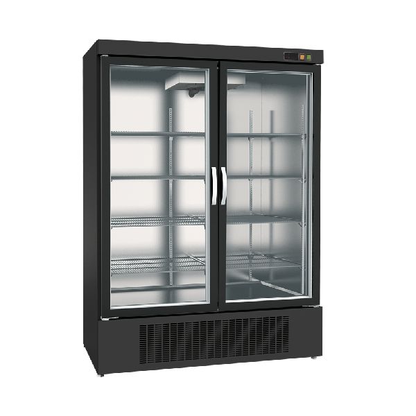 Glastür-Tiefkühlschrank TKU 1200 G mit Drehtüren