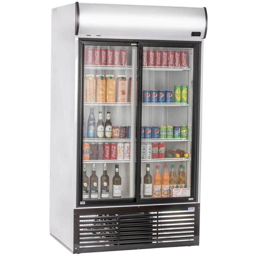 Artikelbild Glastürkühlschrank KBS 1250 GDU mit Schiebetüren