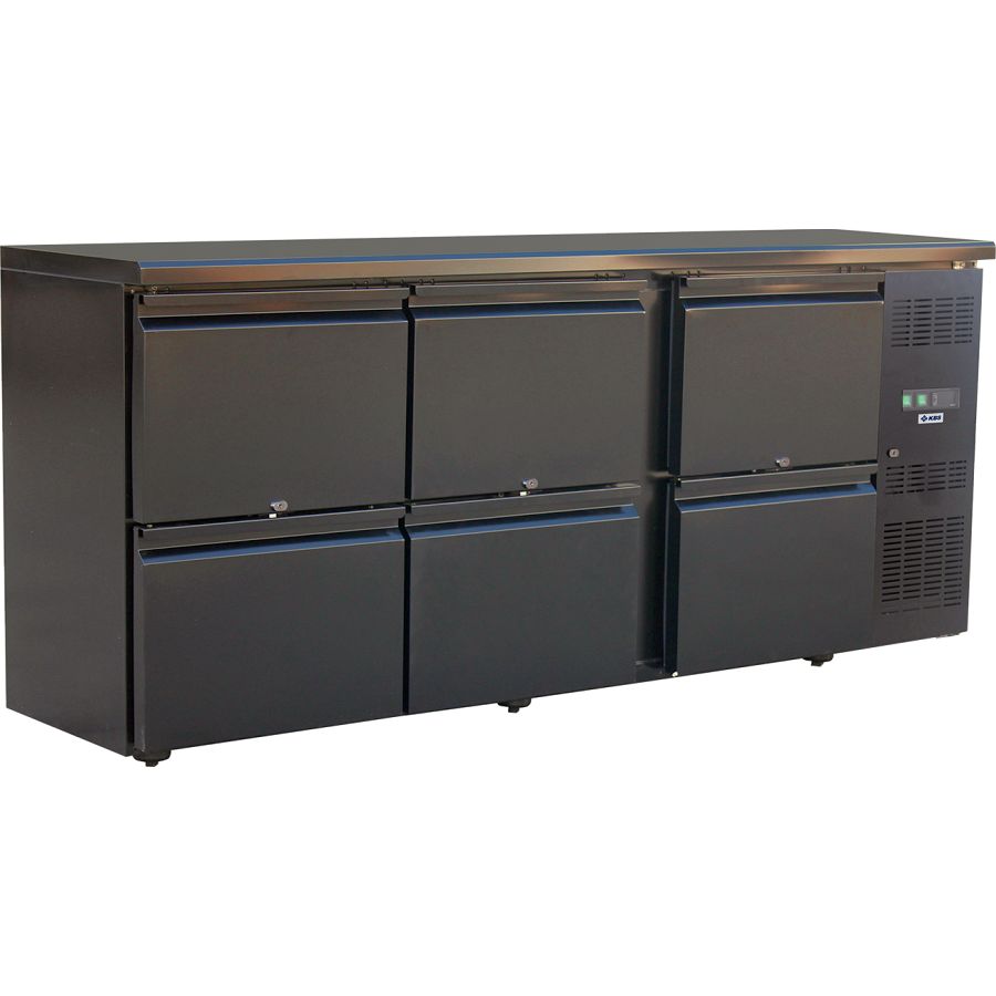 Backbar BB 206 mit sechs Schubladen